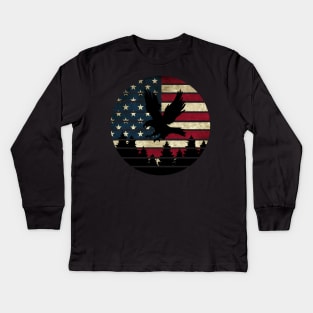 4th of July - Independence Day Kids Long Sleeve T-Shirt